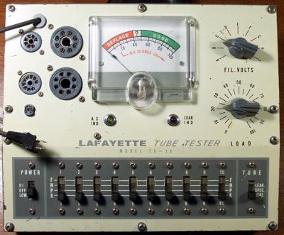 Precision Tube Tester 10-60 Operating Instructions 